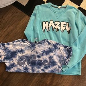 Sweatshirt & t shirt bundle